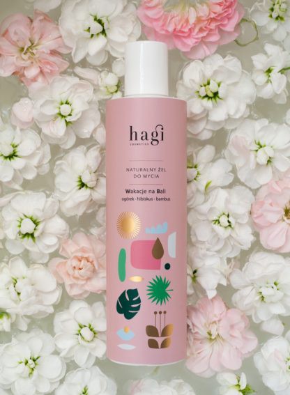 Naturalny żel do mycia ciała Wakacje na Bali, 300 ml, Hagi