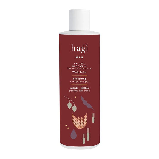 Naturalny żel do mycia ciała, Whisky Barber, 300ml, Hagi