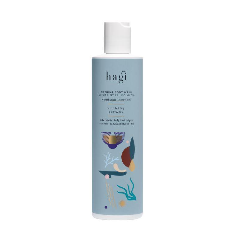 Naturalny żel do mycia ciała Ziołowo Mi, 300 ml, Hagi