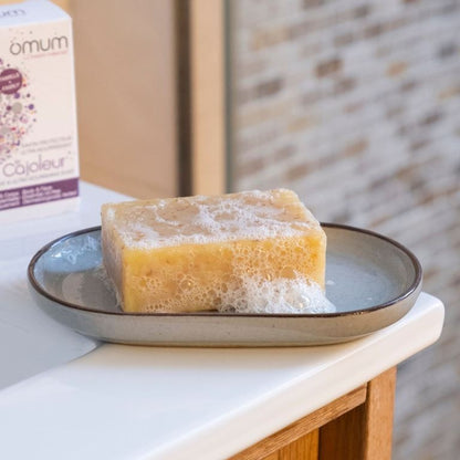 Ochronne, ultraodżywcze mydło do skóry wrażliwej, dla kobiet w ciąży i karmiących, PIESZCZOTA, Cosmos Organic, 100 g, Omum