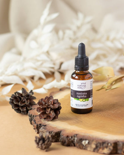 Olej z Nasion Ogórka, nierafinowany, 30 ml, Your Natural Side