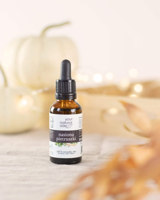 Olej z Nasion Pietruszki, nierafinowany, 30 ml, Your Natural Side