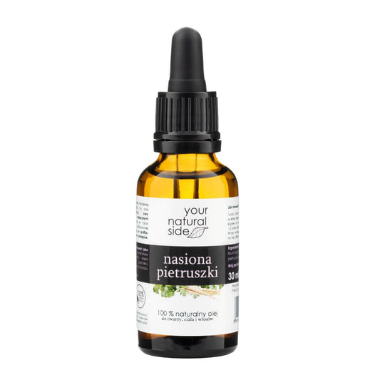 Olej z Nasion Pietruszki, nierafinowany, 30 ml, Your Natural Side