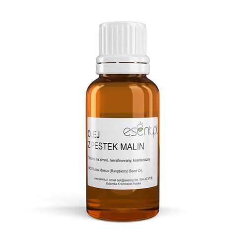 Olej z pestek malin, na rozstępy, opalanie, 20ml, Esent