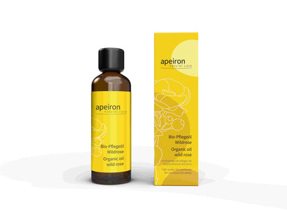 Olejek pielęgnacyjny z dziką różą, organiczny, 75 ml, Apeiron