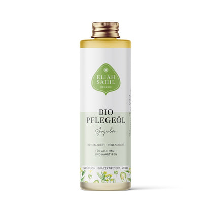 Organiczny olejek Jojoba rewitalizujący, do skóry i włosów, Zero Waste, 100 ml, Eliah Sahil