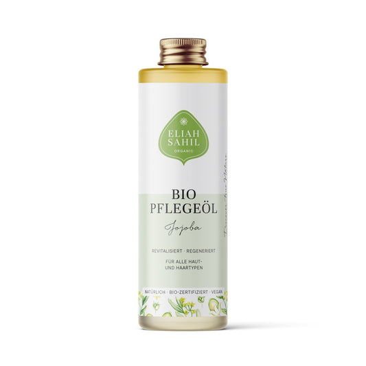 Organiczny olejek Jojoba rewitalizujący, do skóry i włosów, Zero Waste, 100 ml, Eliah Sahil