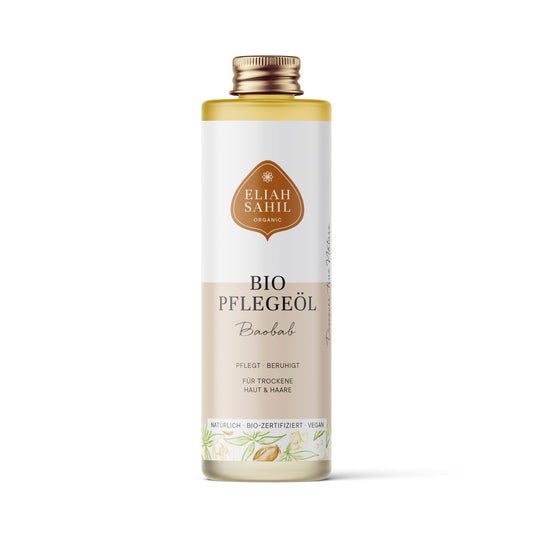 Organiczny olejek z baobabu, nawilżający, do skóry i włosów, Zero Waste, 100 ml, Eliah Sahil