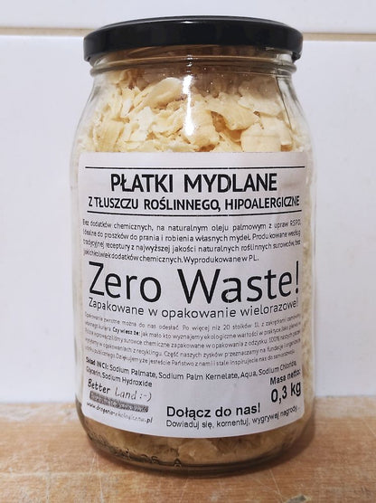 Płatki mydlane, OPAKOWANIE Z ODZYSKU, 0,3 kg, Wild Nature