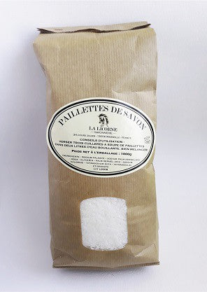 Płatki mydlane z mydła marsylskiego, NEUTRAL, 1 kg, Savonnerie de la Licorne
