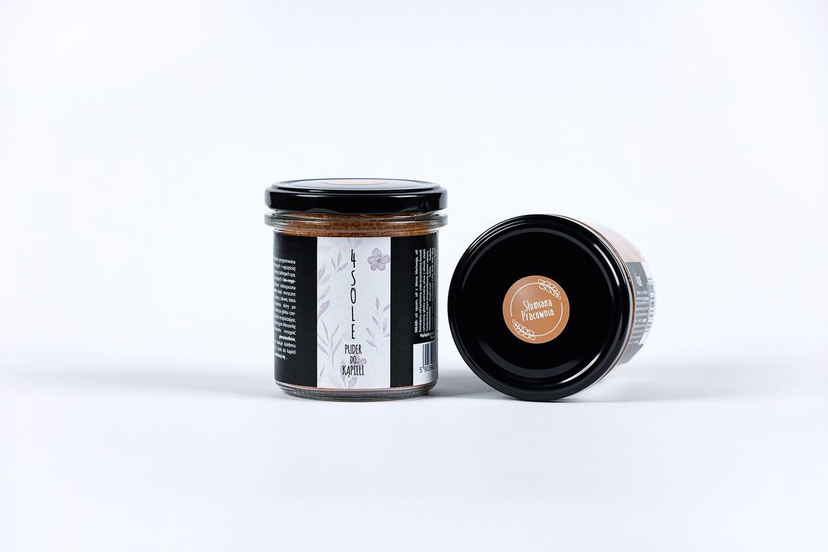 Puder do kąpieli 4SOLE, 300g, Słomiana Pracownia