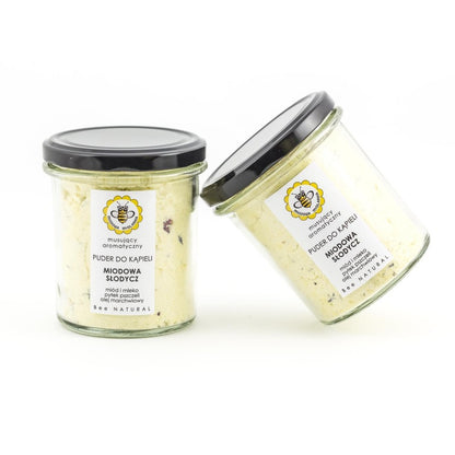 Puder do kąpieli, miodowa słodycz, 180 g, Miodowa Mydlarnia