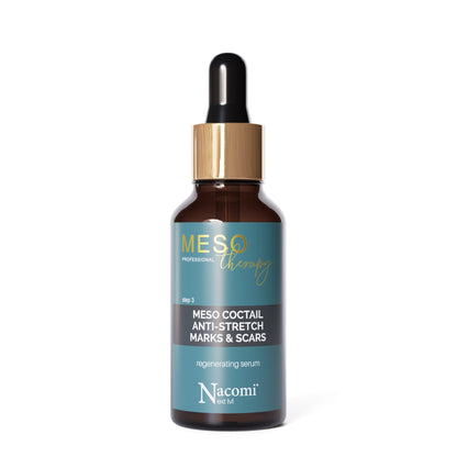 Regenerujący koktajl zapobiegający bliznom i rozstępom, Meso Theraphy, 30ml, Nacomi Next Level