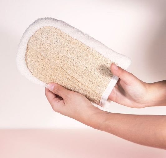 Rękawica Luffa, idealna do masażu i peelingu skóry, ODYSKIN