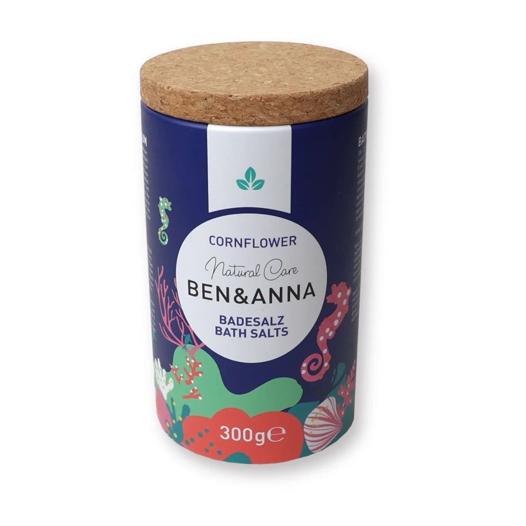 Sól do kąpieli, chaber, Cosmos Natural, Vegan, 300g, BEN&ANNA