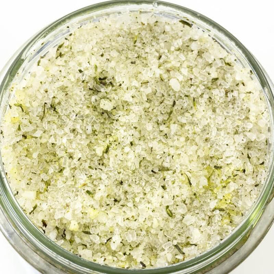 Sól do kąpieli Las o Poranku, relaksacyjna i odświeżająca, 350 g, Miodowa Mydlarnia