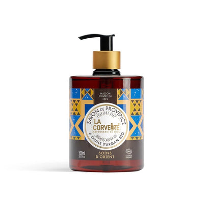 ŚRÓDZIEMNOMORSKIE organiczne mydło w płynie - Rytuał Orientu, ECOCERT, 500ml, La Corvette