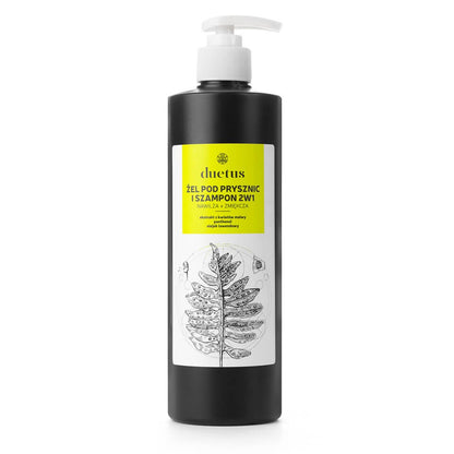 Żel pod prysznic i szampon 2w1, 500 ml, Duetus