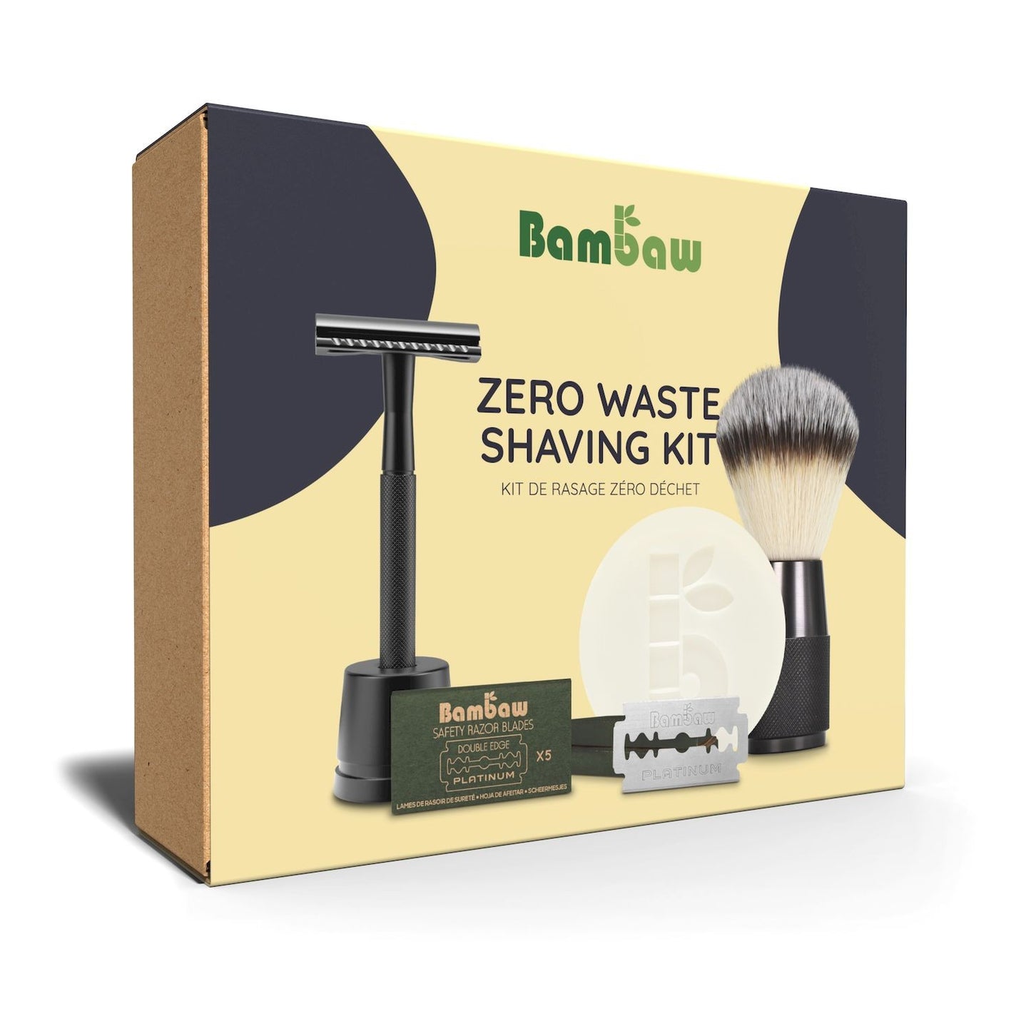 Zestaw do golenia – edycja Black, Bambaw