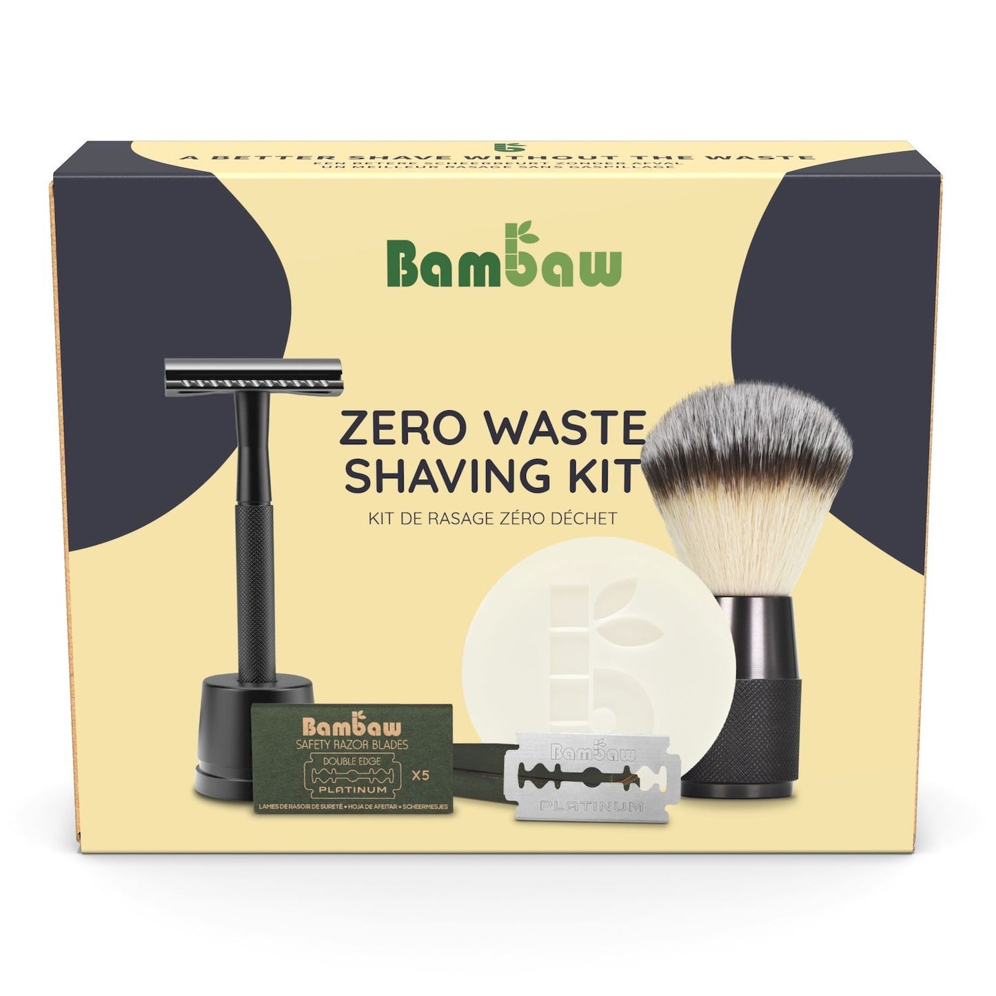 Zestaw do golenia – edycja Black, Bambaw